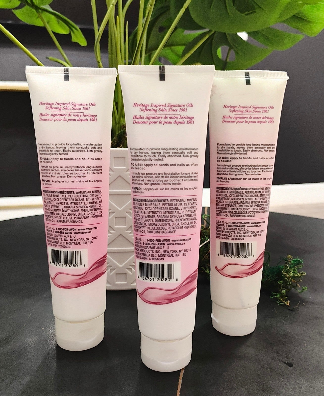 Avon Skin So Soft SSS soft sensual Hand Cream lotion - 3.4 oz full size 3 Pack