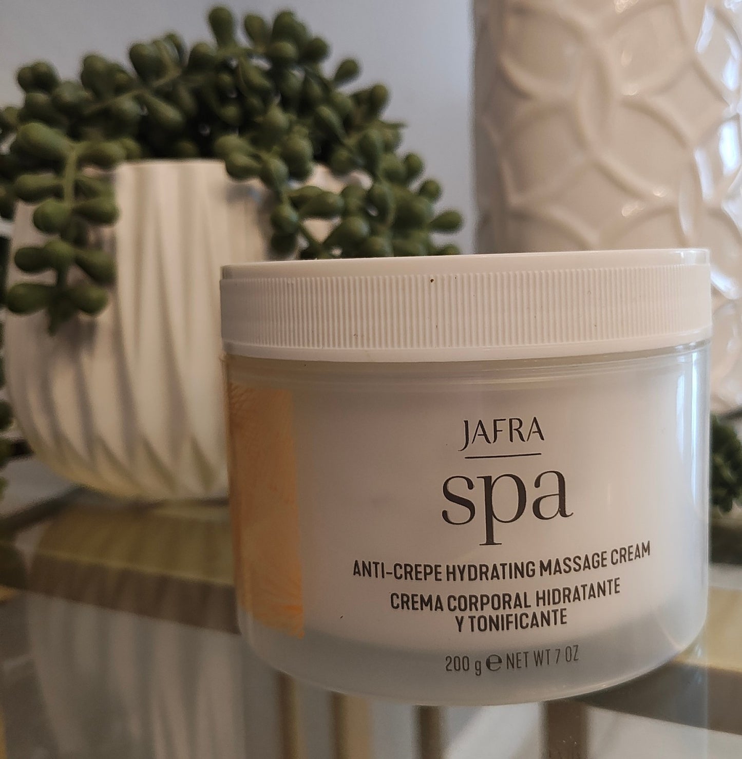 Jafra Anti-crepe Massage Cream - Improve Skin Texture & Tone7 oz Sealed New