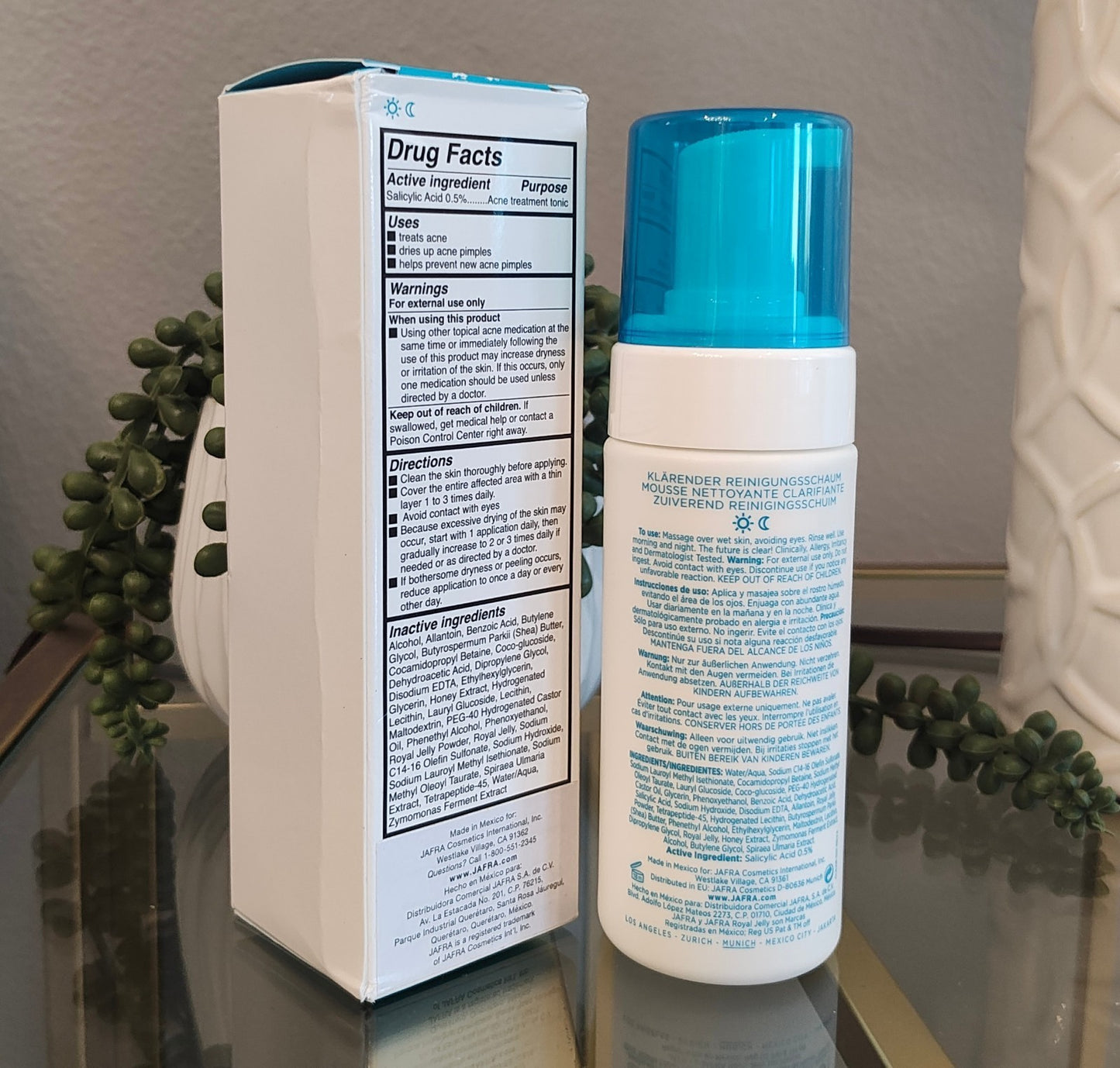 Jafra Royal Clear Smart Clarifying Cleansing Foam 4.2 OZ Brand New
