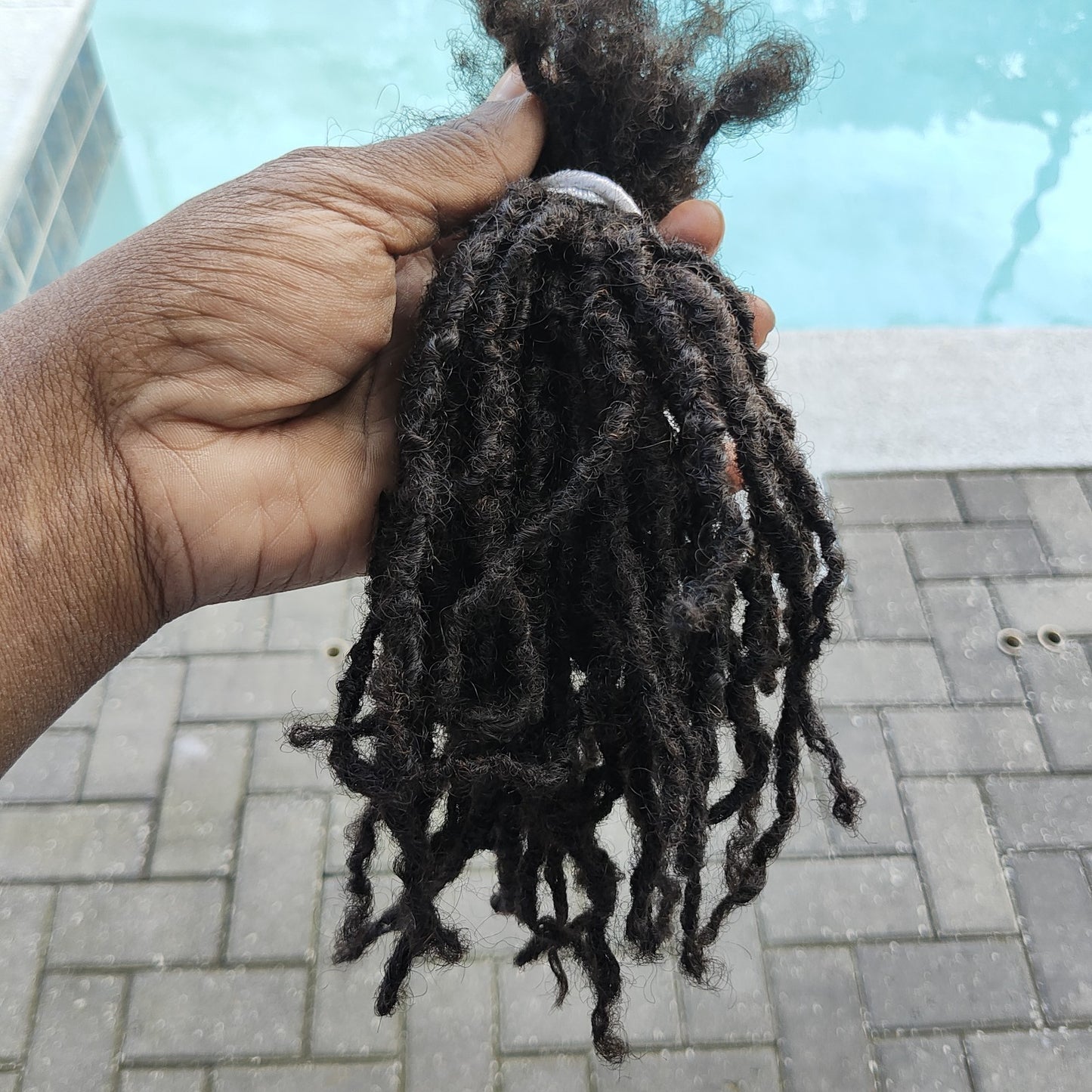 50 Smedium 100% Human Hair Handmade Interlock Method Size 0.3 To 0.5cm 6 To 8in
