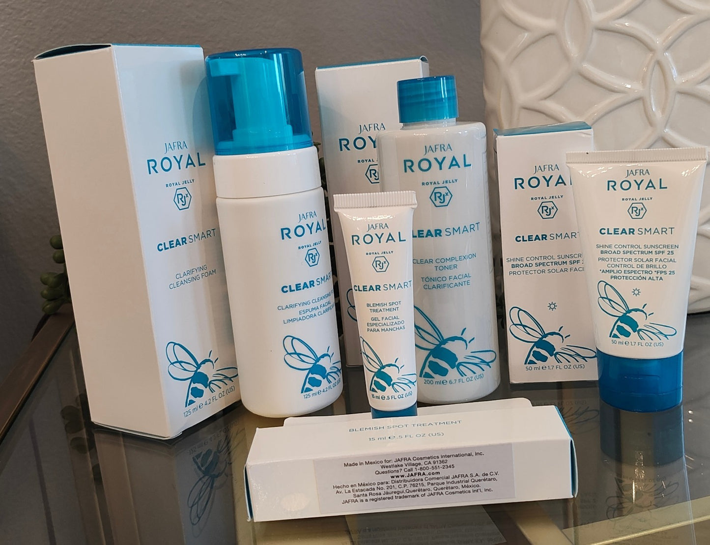 Jafra Royal Clear Smart Regimen 4pc Set New In Box Ready To Ship