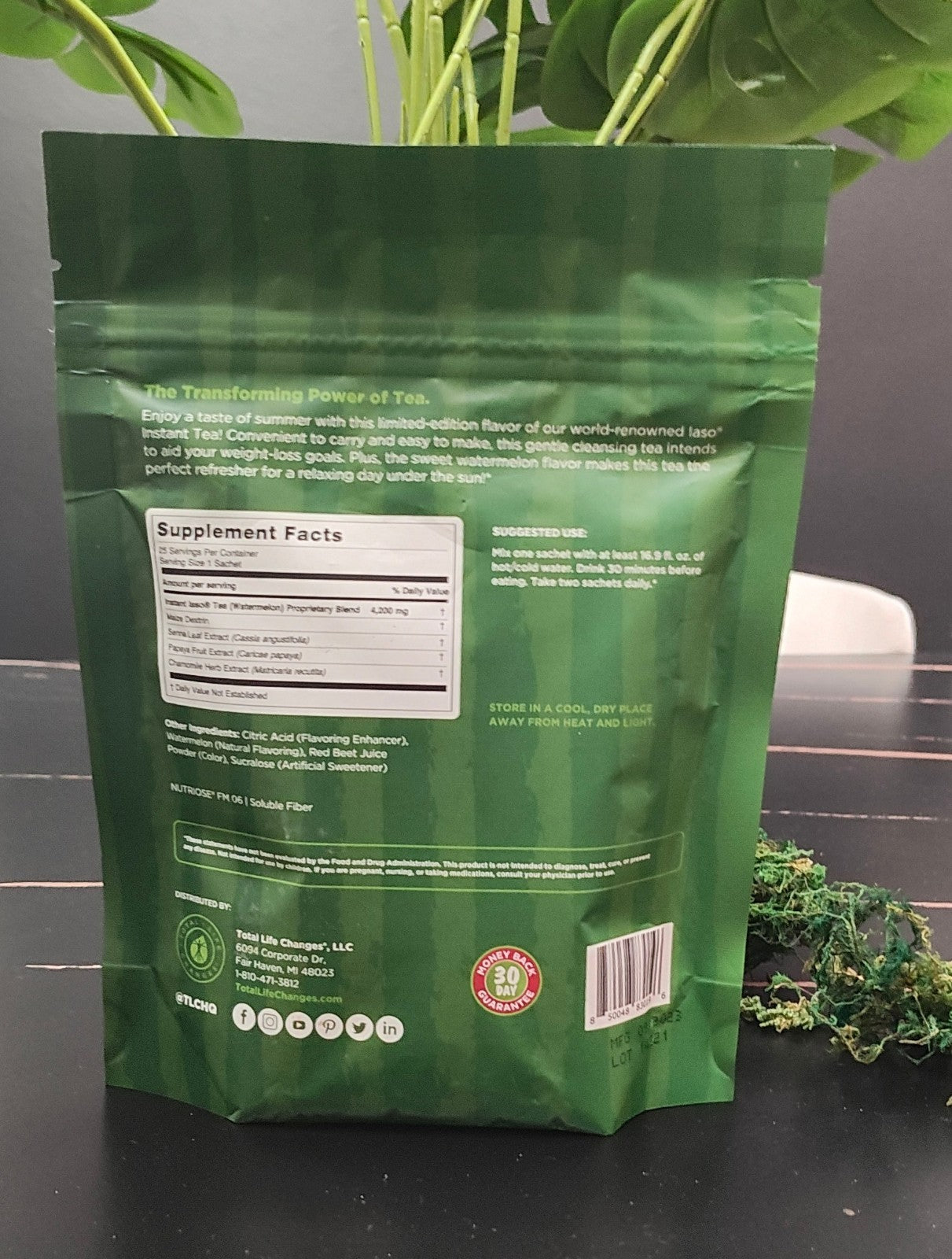 TLC Watermelon Instant Iaso Tea REVIEWS: AUTHENTIC EXP 2027 25 Sachets 