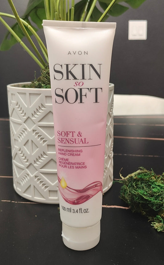  Avon Skin So Soft SSS soft sensual Hand Cream lotion - 3.4 oz full size