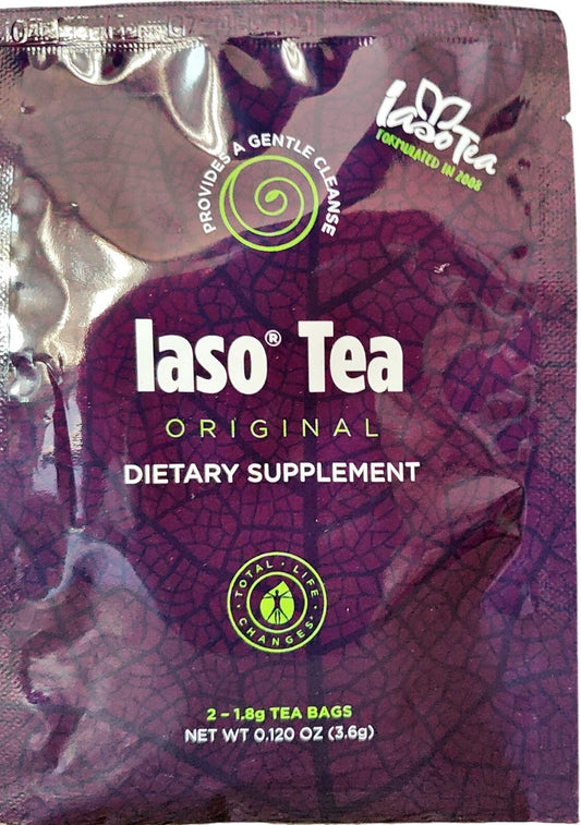 Iaso Tea (1 Weeks Supply) TOTAL LIFE CHANGES Organic Diet Weight Loss