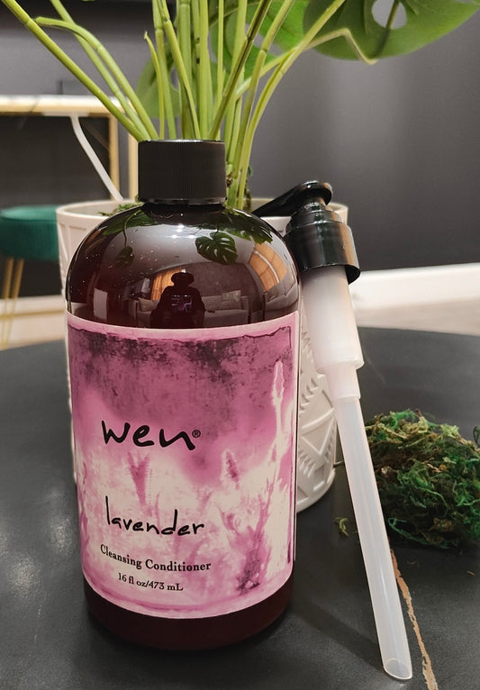 Wen Cleansing Conditioner 16 oz New Lavender Sealed Under Cap With Pump