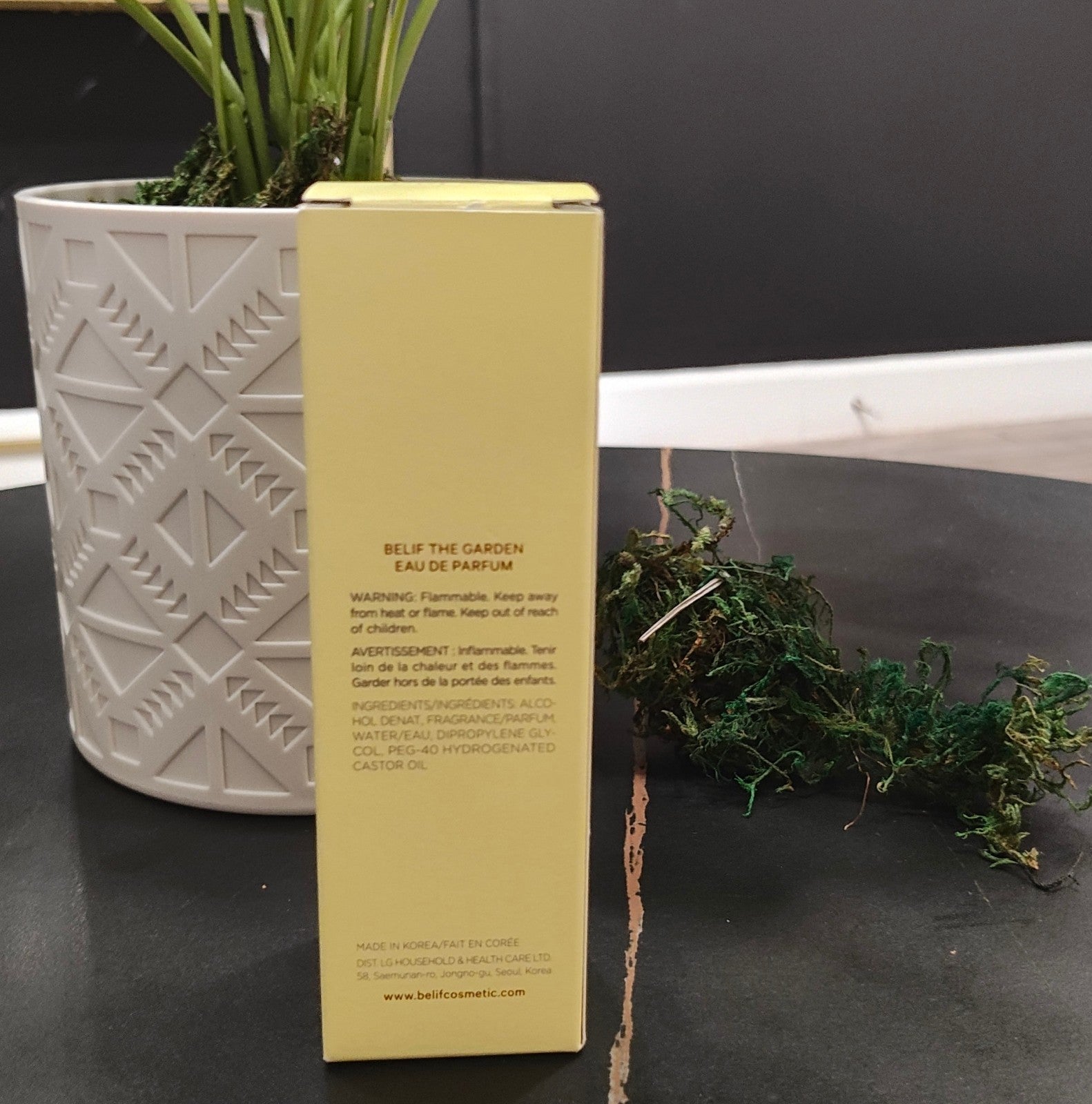 Belif The Garden Eau De Parfum Spray Refreshing Citrus+ Floral 1.7 floz Original