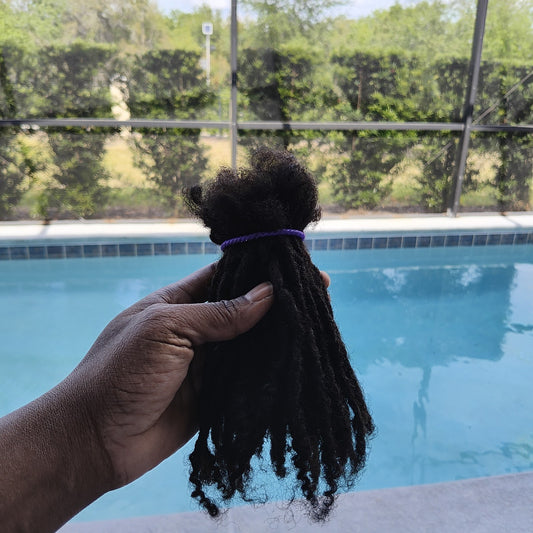 50 Smedium Real 100% Human Hair, Interlock Loc Method Size 0.4 To 6cm 6 To 8in