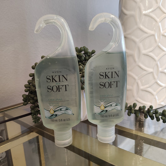 Avon Skin So Soft original Shower Gel Lot of 2- 5 fl. oz.