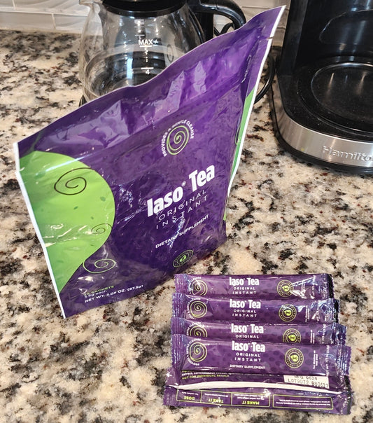 5 AUTHENTIC IASO TEA Sachets Detox Herbal INSTANT Tea BB 06/27