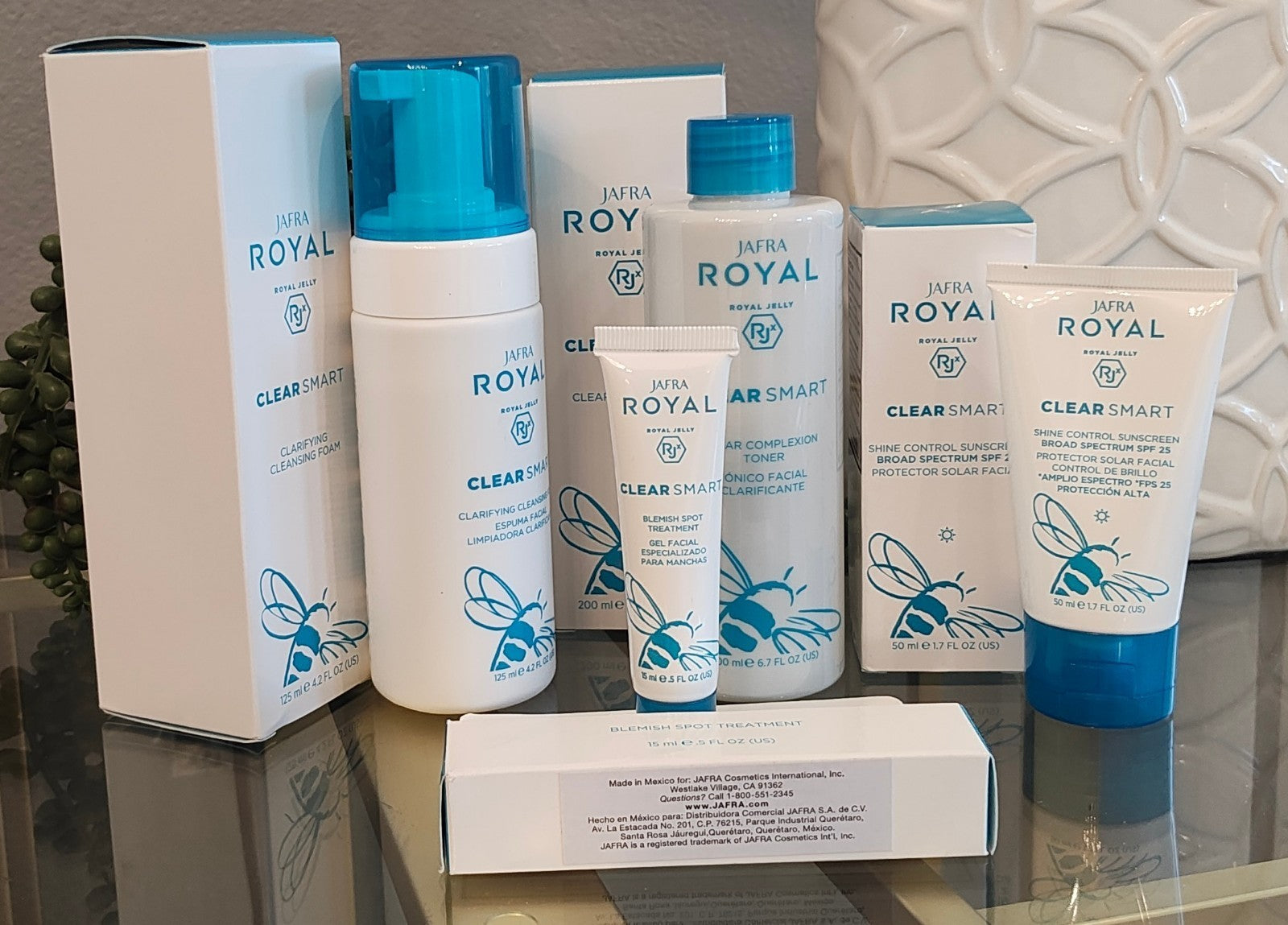 Jafra Royal Clear Smart Regimen 4pc Set New In Box Ready To Ship 