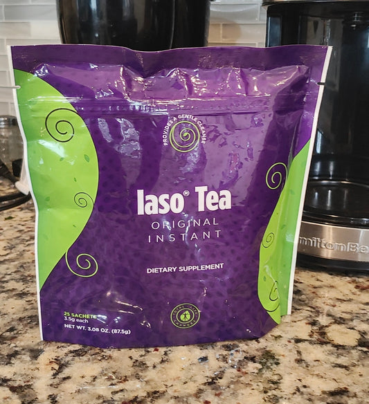 Authentic Total Life Changes Instant Iaso Detox Tea - 25 SACHETS MFG 06/2024