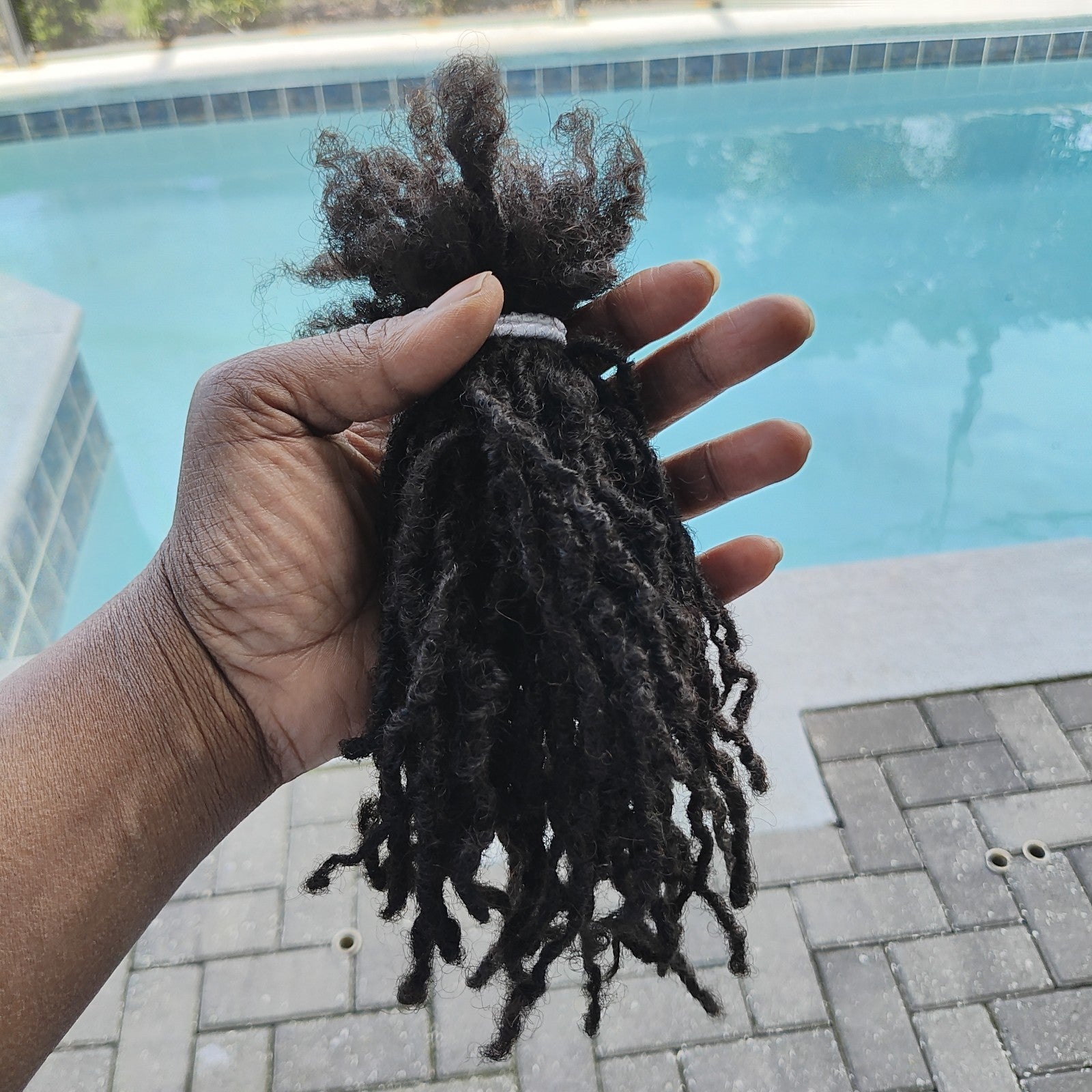 50 Smedium 100% Human Hair Handmade Interlock Method Size 0.3 To 0.5cm 6 To 8in 