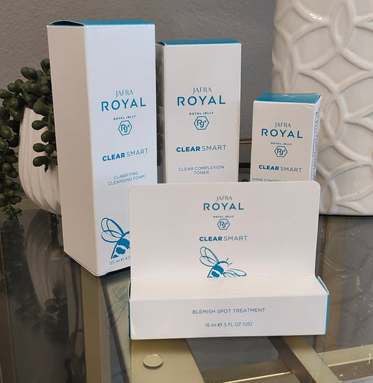 Jafra Royal Clear Smart Regimen 4pc Set New In Box Ready To Ship 